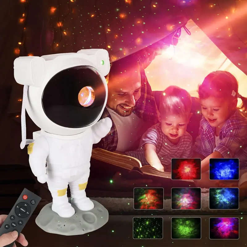 Durable And Beautiful Volulu As-50307 Astronaut Starry Sky Galaxy Projector Lamp