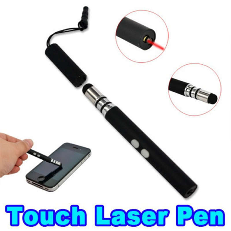 Mini Capacitive Pen + Flashlight + Laser Pointer