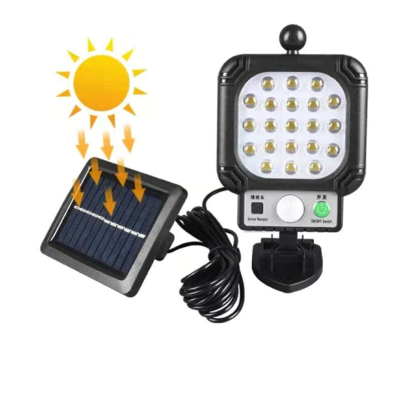 Convenient And Beautiful Solar Light Outdoor Led Human Body Sensor Light Home Garden Light