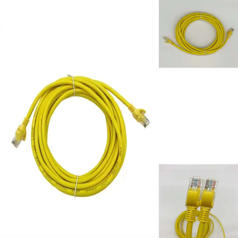 Convenient And Affordable Adsl Router Switch Category 5e Network Cable 8-Core Jumper 3m
