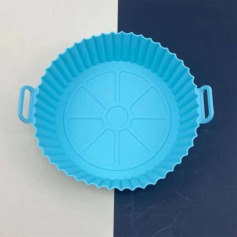 Home Essential Silicone Air Fryer Mat Reusable Fryer Basket For Kitchen Oven Cookware