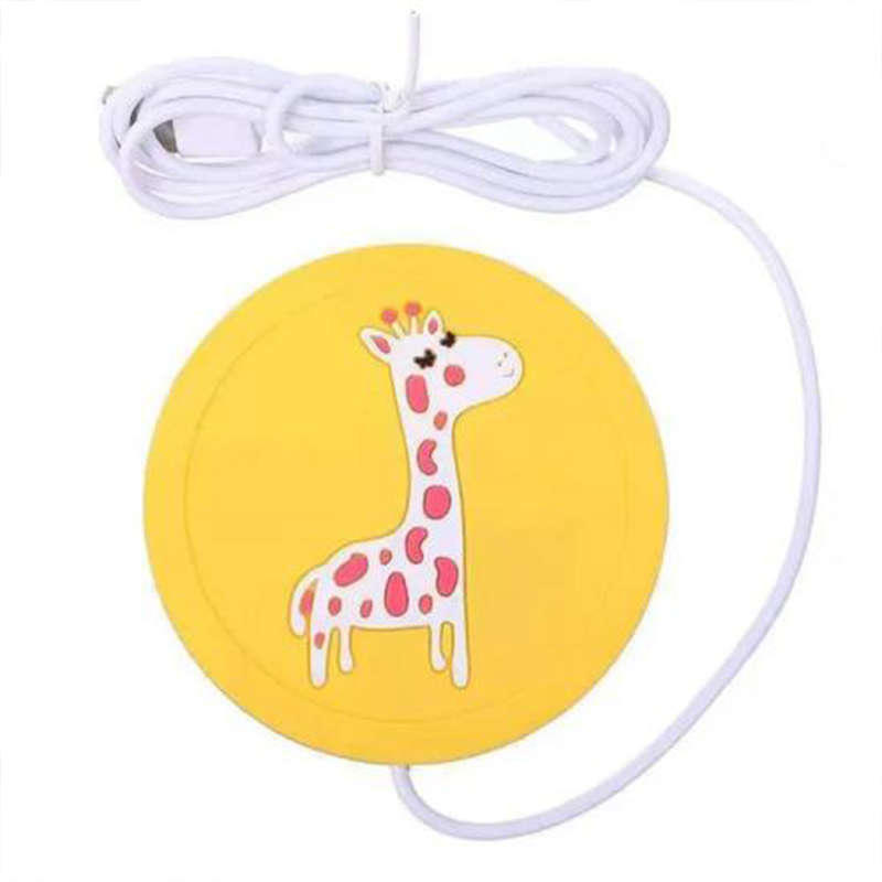 Necessary Cartoon Silicone Heating Coaster For Families