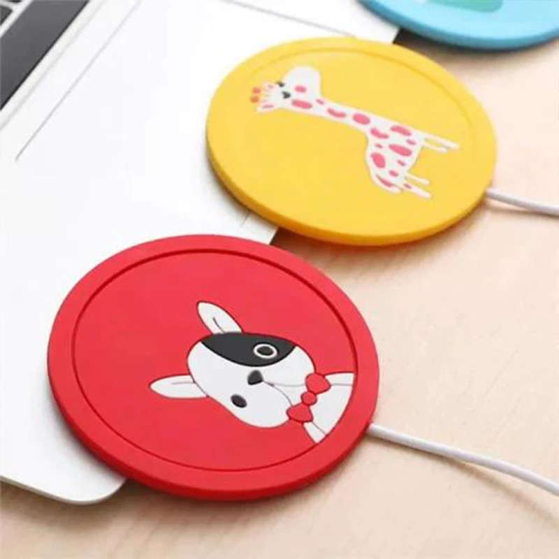 Necessary Cartoon Silicone Heating Coaster For Families