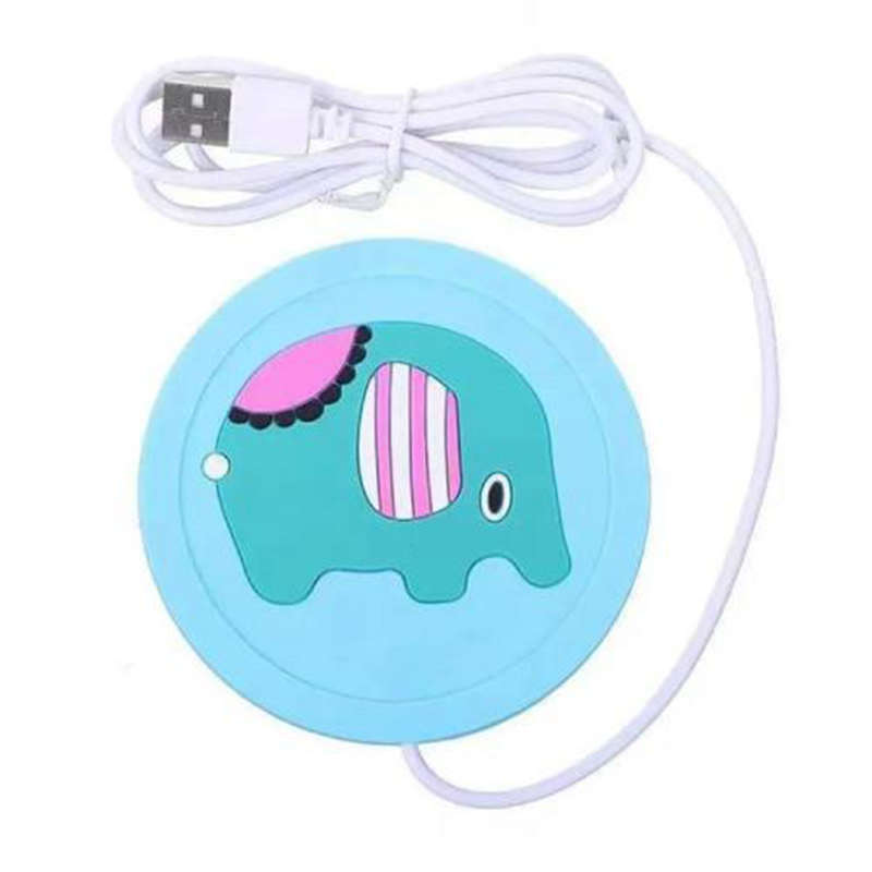 Necessary Cartoon Silicone Heating Coaster For Families