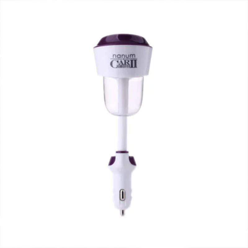 Essential Car Diffuser, Air Purifier, Silent Fog Machine, Car Humidifier, Essential Oil/Disinfectant