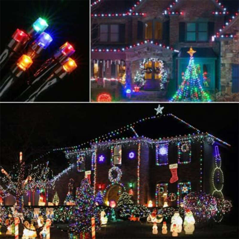 Beautiful And Eye-Catching 10M Rgb Led Solar Light 100Leds