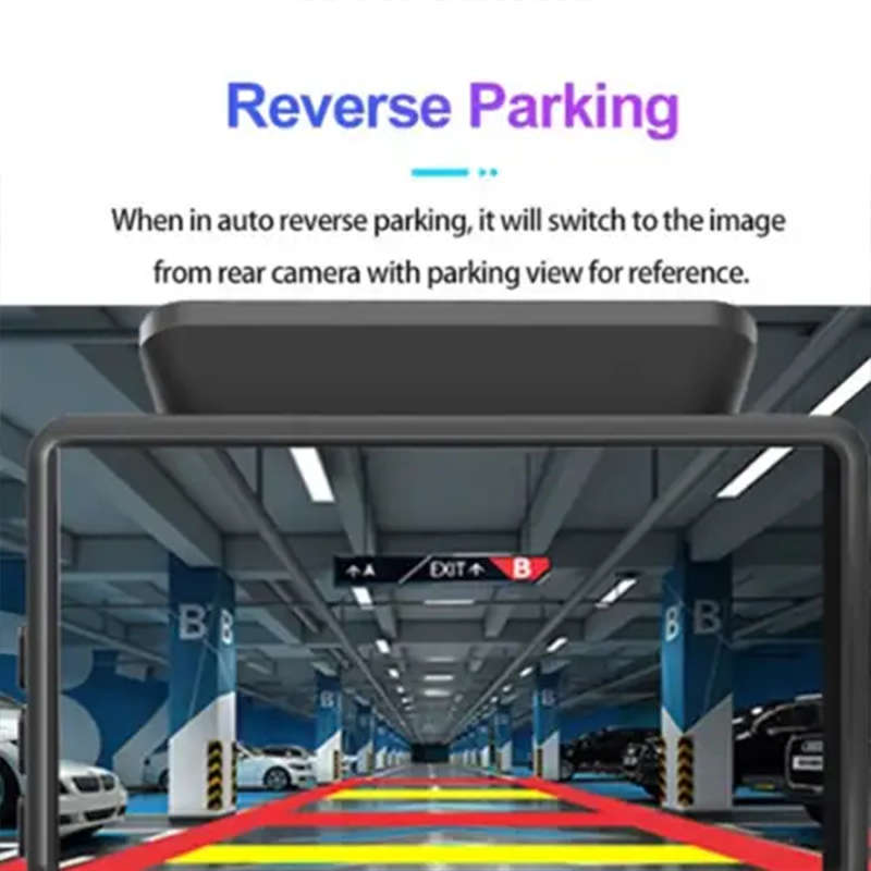 Safe High-Definition 1080P 3-Inch Screen Dual-Channel Driving Recorder Equipped With Rear Probe