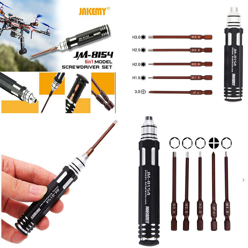 Multifunctional Hex Screwdriver Set 6 In 1