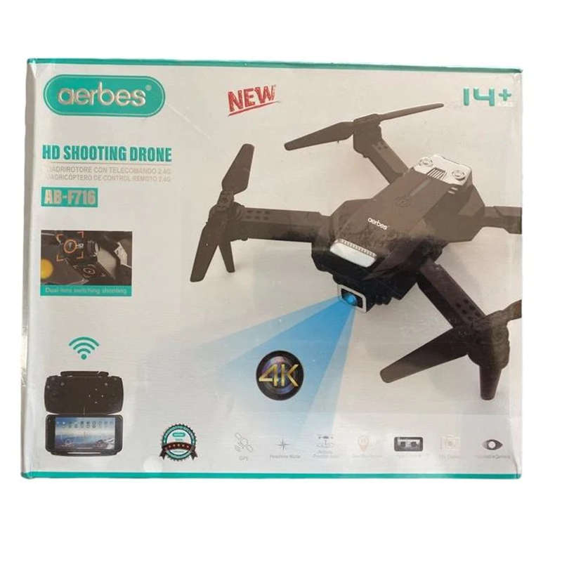 Exquisite And Affordable Ab-F716 4K Hd Dual-Lens Switching Shooting Drone