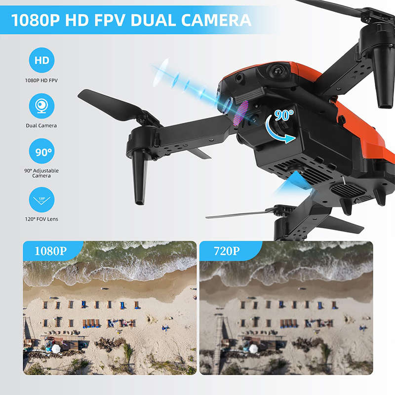 Exquisite And Affordable Ab-F716 4K Hd Dual-Lens Switching Shooting Drone