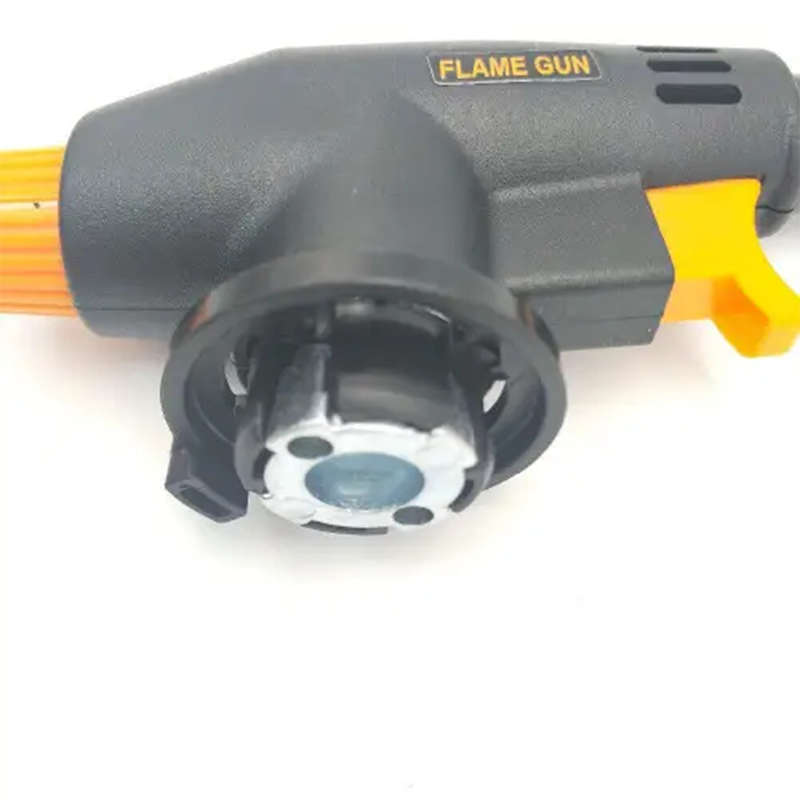 Portable Gas Butane Cyclone Flame Torch Jet Fire Gun - Ag-930 - Black