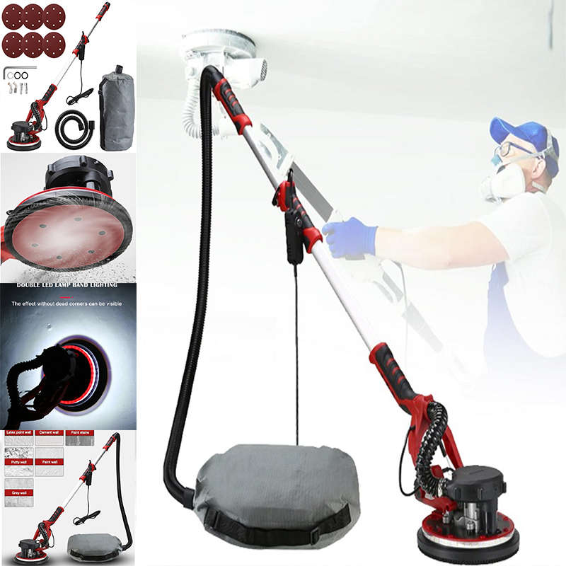 Exquisite And Convenient Electric Drywall Sander 225Mm Wall Sander 1390W