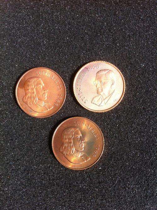 1965, 66, 68 PROOF 2 cents