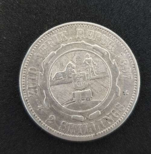 ZAR 1897 2/- - A BEAUTY!
