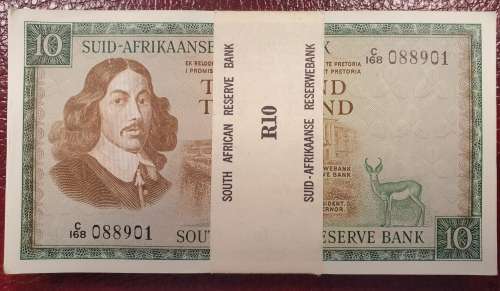 SA 1967 R10 X 100 IN NUMERICAL ORDER - 1st ISSUE!