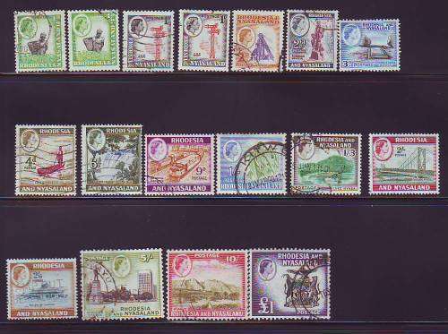 RHODESIA & NYASALAND GREAT USED LOT