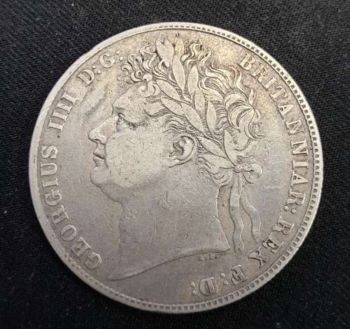 GB 1823 GEORGE 111 SILVER 2/6