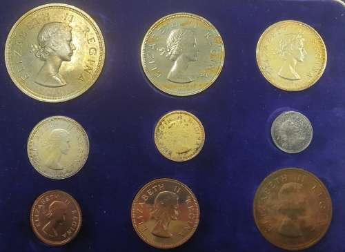 RARE SA 1959 PROOF SET - SUPERB IN ORIGINAL CASE!