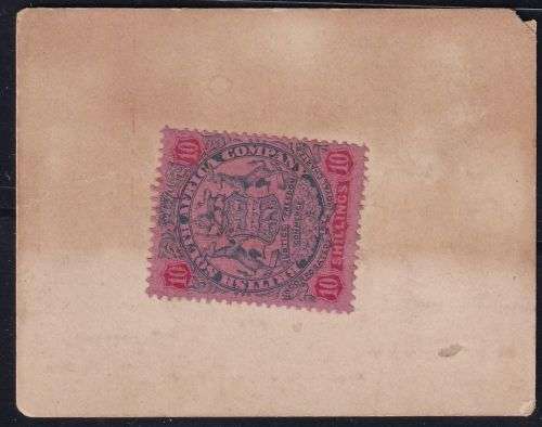 MARSHALL HOLE 10/-   CURRENCY CARD - BOER WAR - SCARCE!