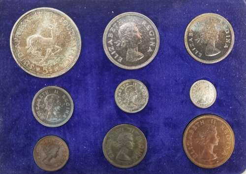 SA 1956 PROOF SET IN SA MINT BOX