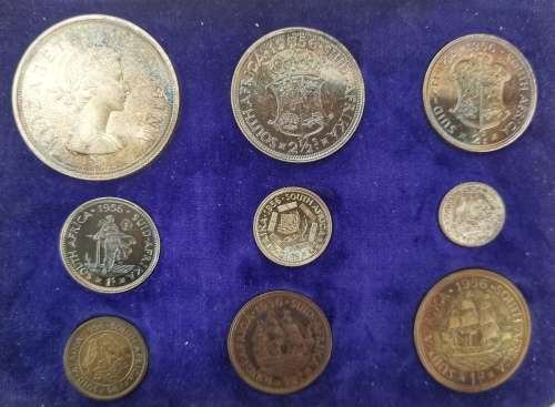 SA 1956 PROOF SET IN SA MINT BOX