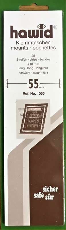 Hawid Stamp Mounts Various Widths