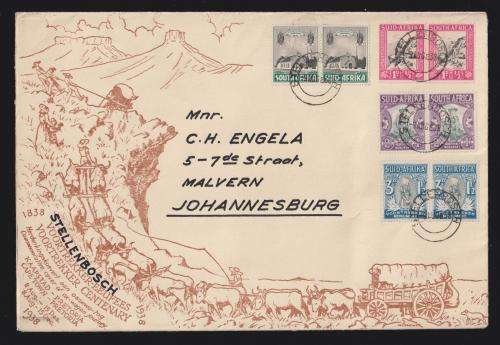 SA 1938 VOORTREKKER COVERS - A GREAT LOT!