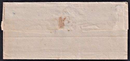 COGH 1844 BOXED "POST PAID" COVER