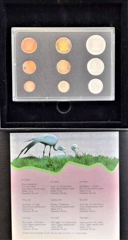 1996 PROOF SET 1c-R5