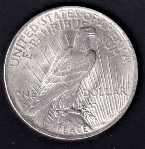1923 PEACE SILVER DOLLAR