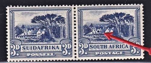 1933 ROTO 3d BLUE "SHUTTERED WINDOW" MINT - CV R1300