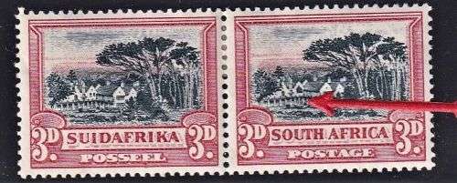 1931 ROTO 3d RED  "SHUTTERED WINDOW" MINT - CV R2500