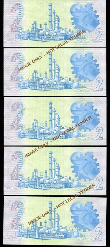 SA  GPC DE KOCK R2 REPLACEMENT UNC - 5  IN SEQUENCE - 3RD ISSUE1983/89
