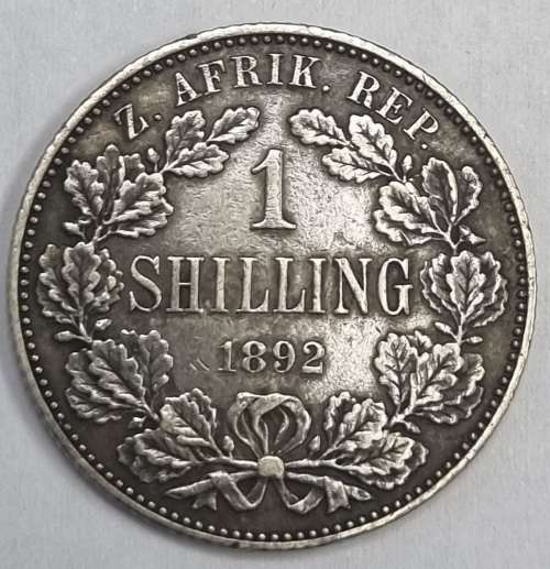 ZAR  SHILLING 1892