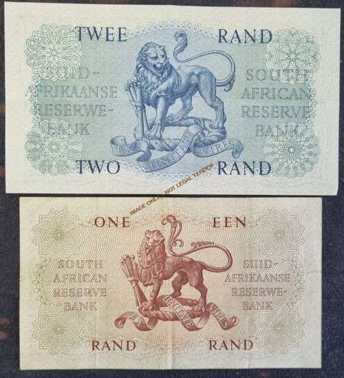 RISSIK BANKNOTE COLLECTION X 2 NOTES