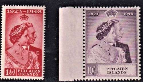 PITCAIRN ISLANDS 1949 RSW FINE MINT - CV £40 (R800)