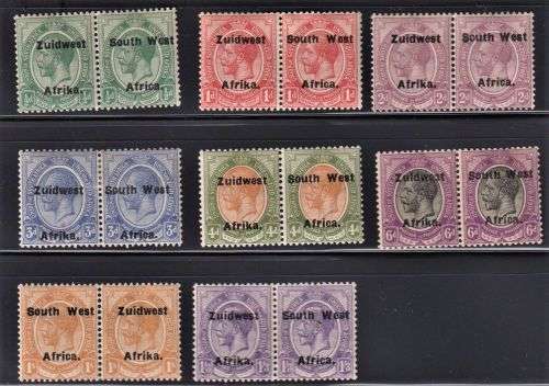 SWA 1923 TYPE V1 VALUES TO 1/3 FINE  MINT - CV1200+