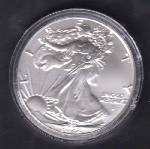 2022 USA SILVER LIBERTY  DOLLAR - IN CAPSULE