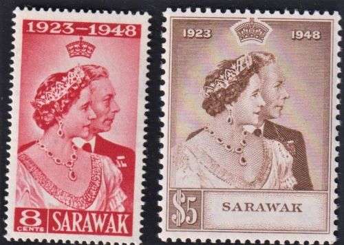 BRITISH COMMONWEALTH 1948 SILVER WEDDING #7 - GREAT MNH LOT!
