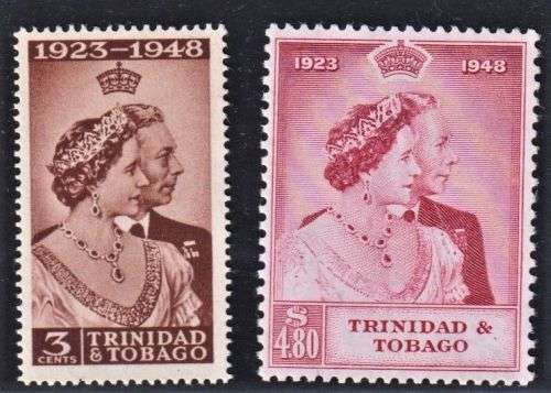BRITISH COMMONWEALTH 1948 SILVER WEDDING #6 - GREAT MNH LOT!
