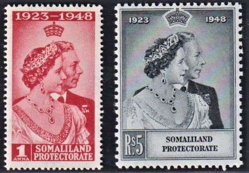 BRITISH COMMONWEALTH 1948 SILVER WEDDING #6 - GREAT MNH LOT!
