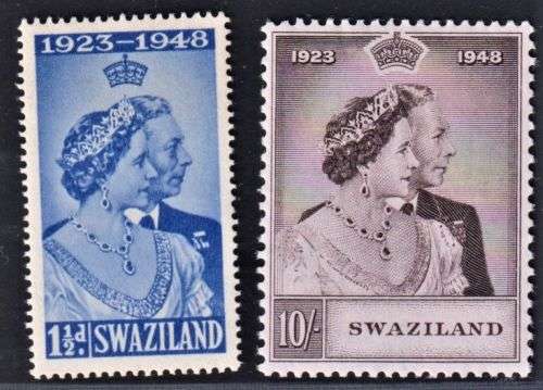 BRITISH COMMONWEALTH 1948 SILVER WEDDING #6 - GREAT MNH LOT!