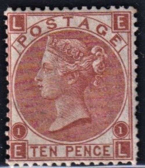 GREAT BRITAIN 1867 10d FINE MINT SG 112 cv 3600 POUNDS - R82000