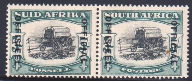 SA 1935 5/- OFFICIAL  - SACC 33 CV R1300 MINT