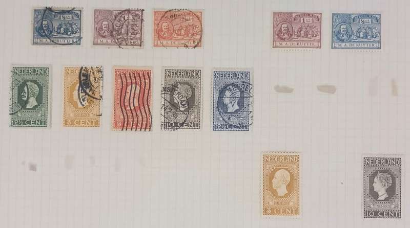 NETHERLANDS  OLD COLLECTION ON PAGES