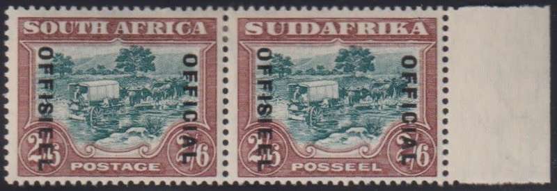 SA 1930 2/6 OFFICIAL FINE HINGED MINT - SACC 19 -CV R1500