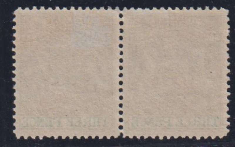 BSAC RHODESIA 1892 3d PAIR SUPERB LIGHTLY HINGED MINT