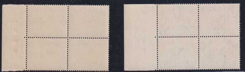 SA 1950/2  1/- SHEET NUMBER & ARROW BLOCKS UNMOUNTED MINT - CV R1700+