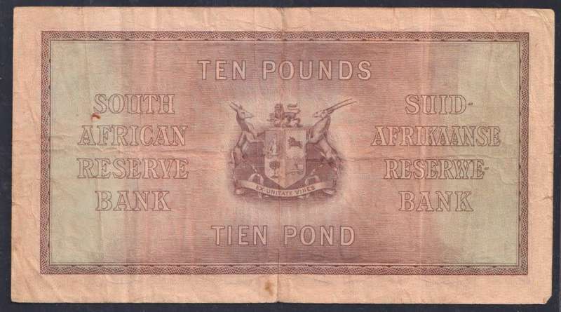 1943 POSTMUS -  10 POUND NOTE