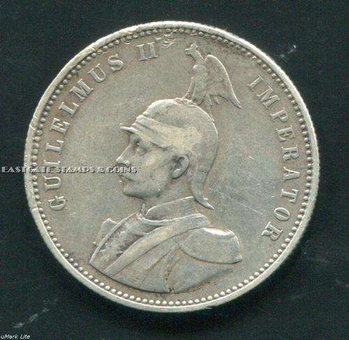 GERMAN EAST AFRICA 1 RUPIE 1911 SILVER COIN
